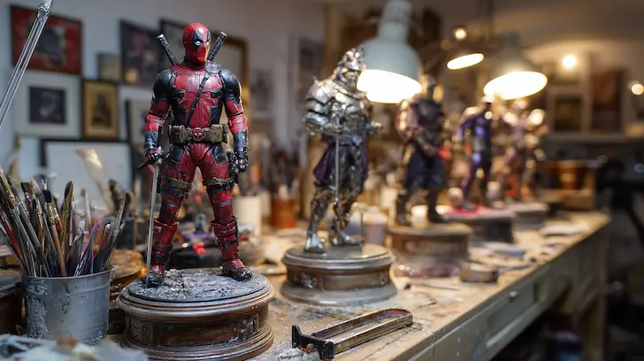 1/6 Scale Collectible Figures with Advanced Weathering and Magnetic Modular Accessories