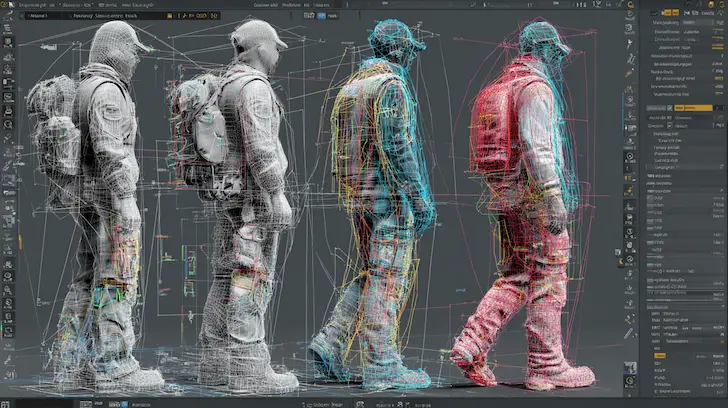 Converting 2D style guides into high-precision 3D CAD for toy manufacturing