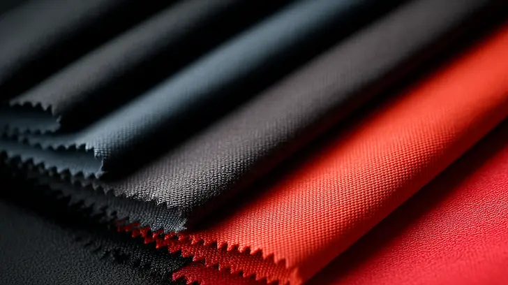 Illustration comparing weave tightness and thickness of 600D vs 1680D polyester