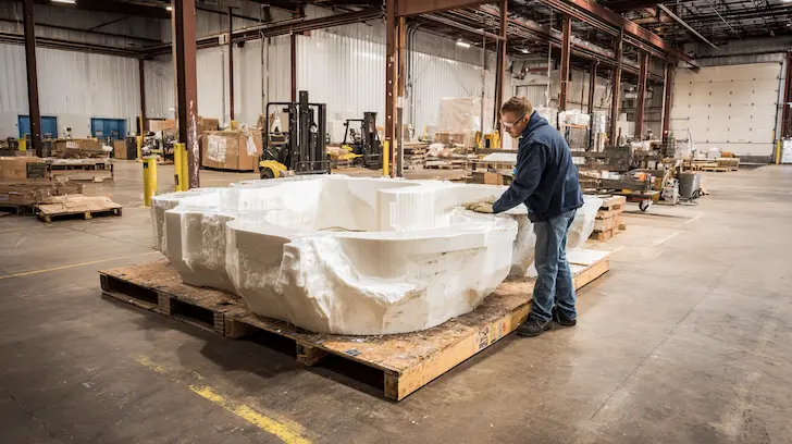 Ensuring structural integrity of delicate injection molded collectible toys in transit