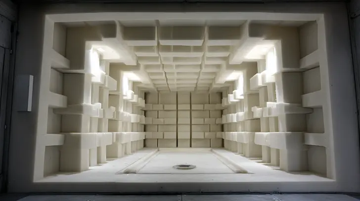 Visual showing internal speaker chamber design for optimal audio