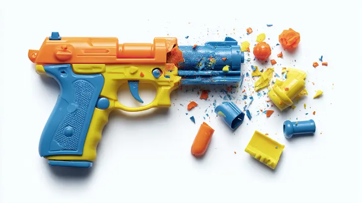 Toy shattering under normal play