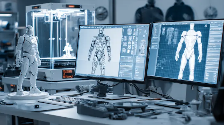 Character engineering and high-precision toy prototyping in China