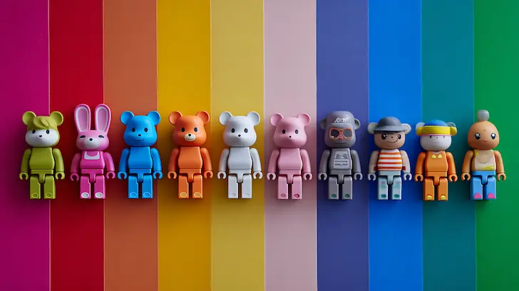 Color fidelity Pantone licensed toys