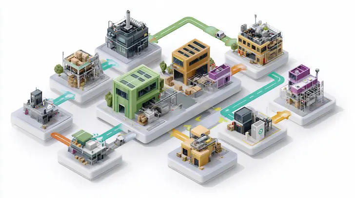 Compartmentalized production for IP protection
