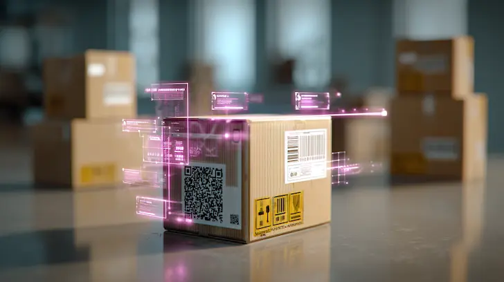 Digital Product Passport QR code system for toy traceability