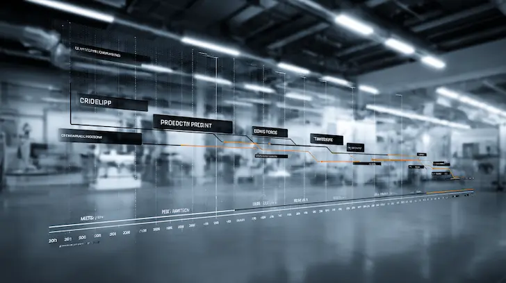 Entertainment merchandise manufacturing timeline before movie launch