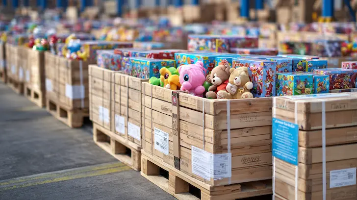 Retail-ready container loading