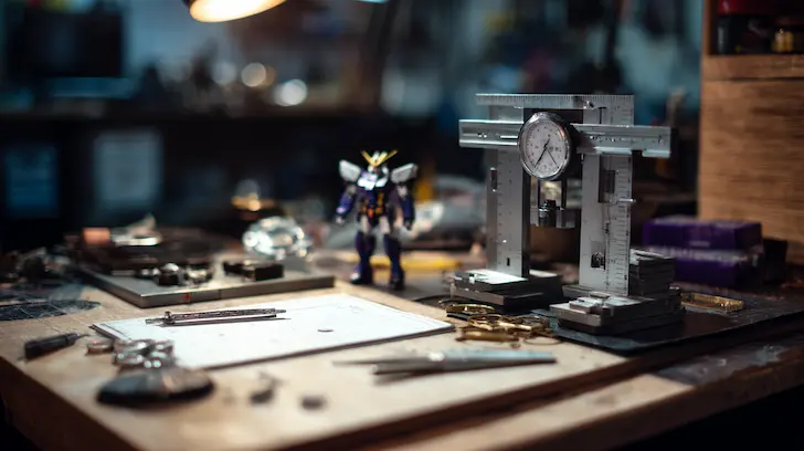 Quality control inspection of collectible figure