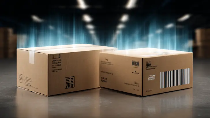 GTIN-13 and GTIN-14 barcode system for toy logistics