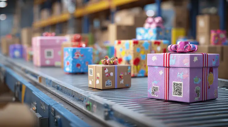 Fulfillment-ready licensed toys with GTIN labeling and global logistics