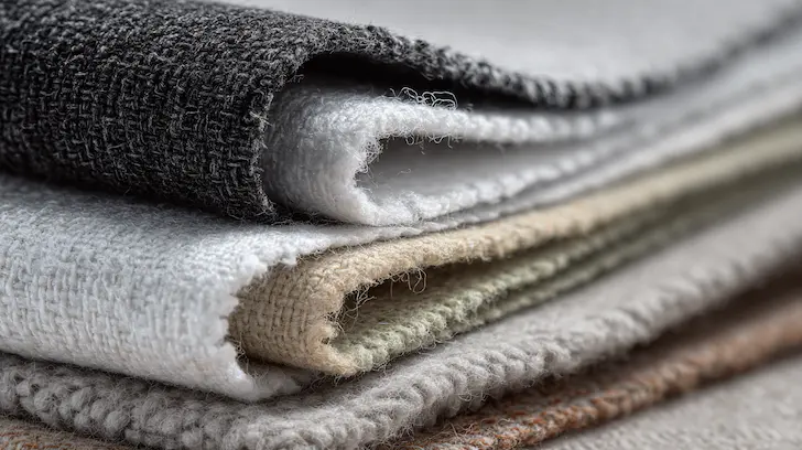 Illustration showing dense, high-weight fabric used in plush or textile accessories