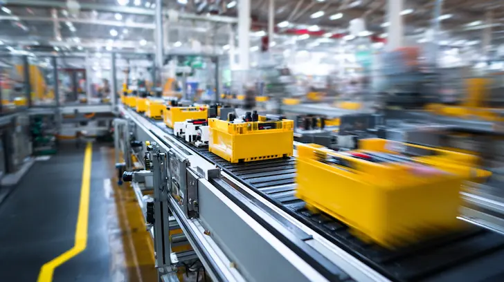 High volume promotional toy manufacturing line