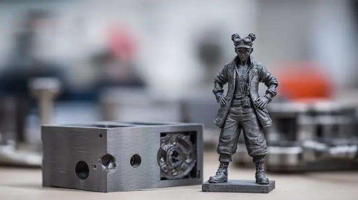 Injection molded promotional character figure manufacturing