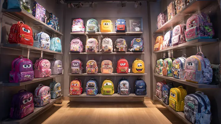 Licensed bags and lifestyle products manufacturing for retail-ready items