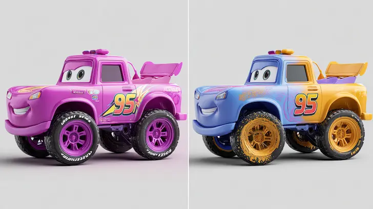 Licensed character integration on ODM base product