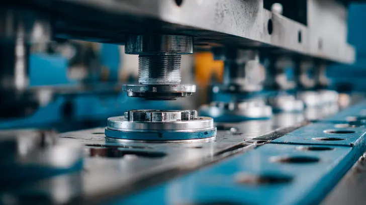 Illustration showing batch sampling from production line for ongoing verification