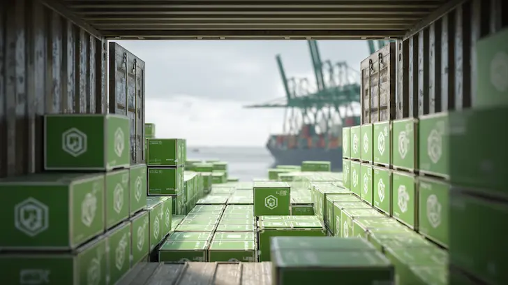 Low carbon footprint toy manufacturing logistics