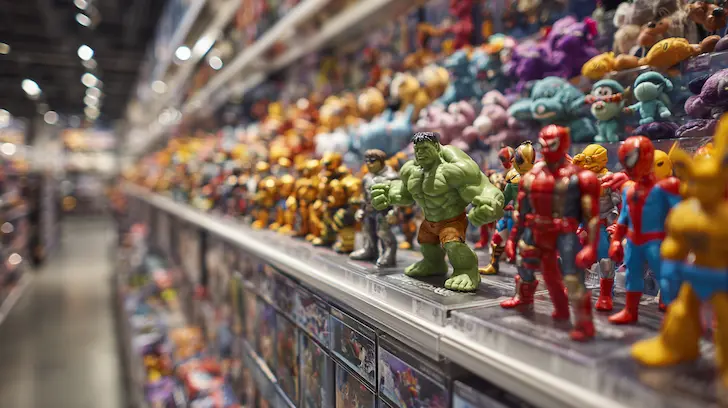 Retail Takeover toy merchandising