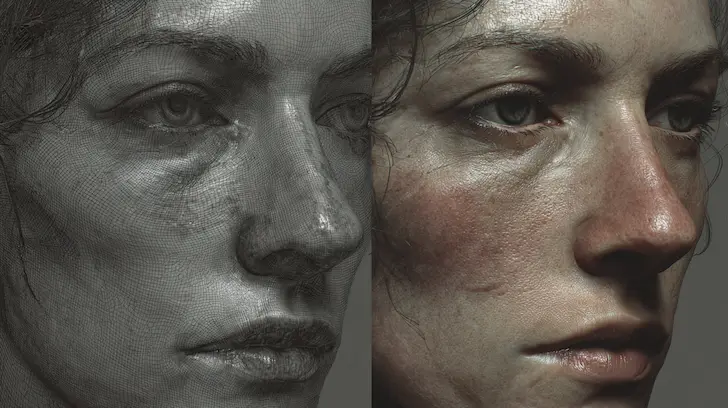 Multi-Layered Skin Shading: Simulating Sub-Surface Scattering