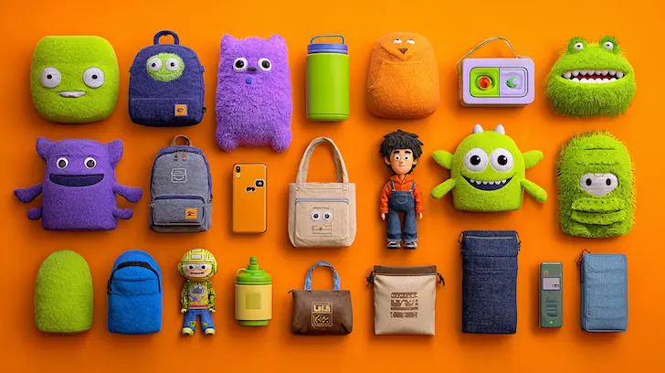 Managing multiple SKUs in licensed merchandise manufacturing