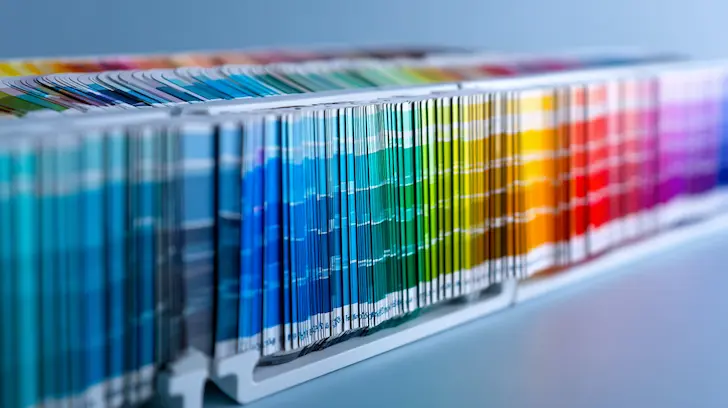 Pantone-Matched Pigments and Light-Box Verification