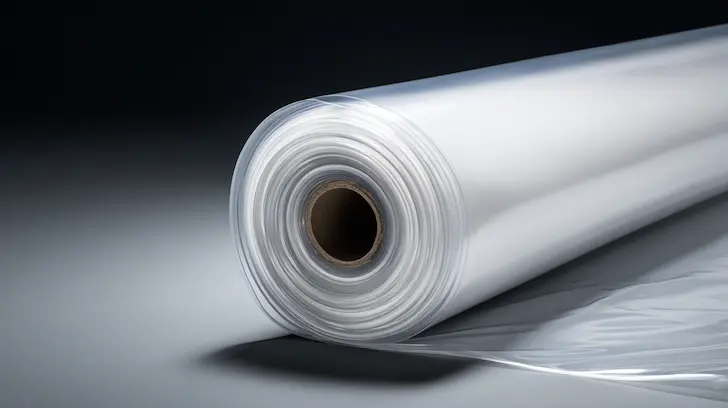 Visual showing TPU-coated bag fabric with flexible, water-resistant properties