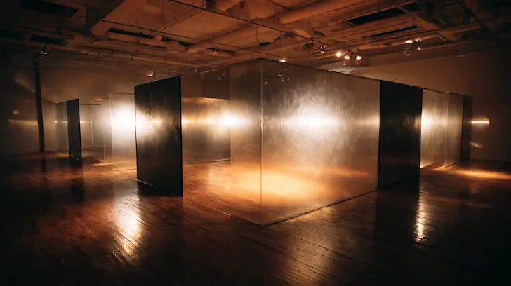 Physical Barriers and Frosted Glass Seclusion