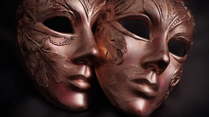 Illustration showing copper stencil over 3D vinyl contours