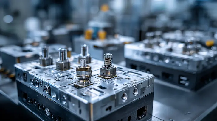 Steel mold cavities for toys