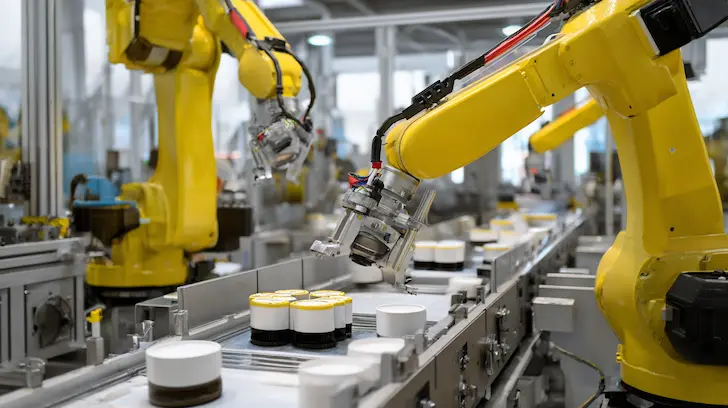 Robotic Take-Out and Inline Quality Control