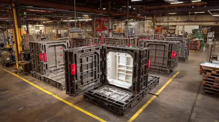 Secure Tooling and 'Master Mold' Destruction