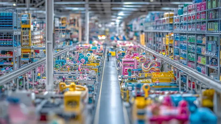 Shadow Mold and Material Pre-Stocking for Licensed Toy Manufacturers