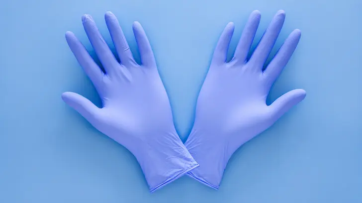 Illustration of tech accessories with velvet-like silicone textures and metallic home accents