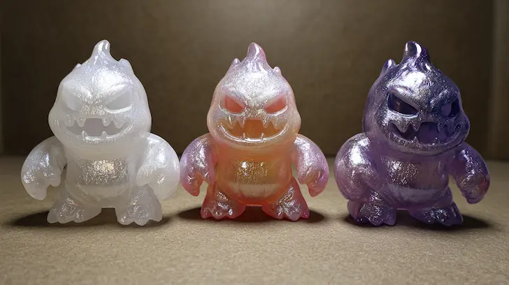 'Sofubi-Style' Translucency and Pearlescence