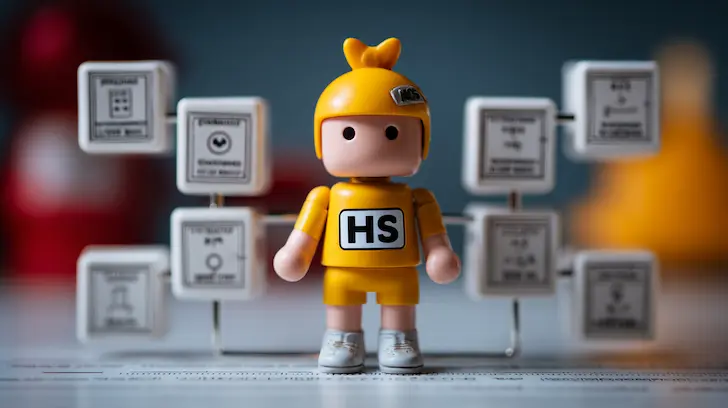 Aligning technical character specs with HS codes