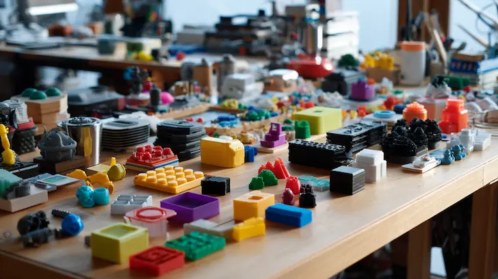 Creative revision cycle in toy design