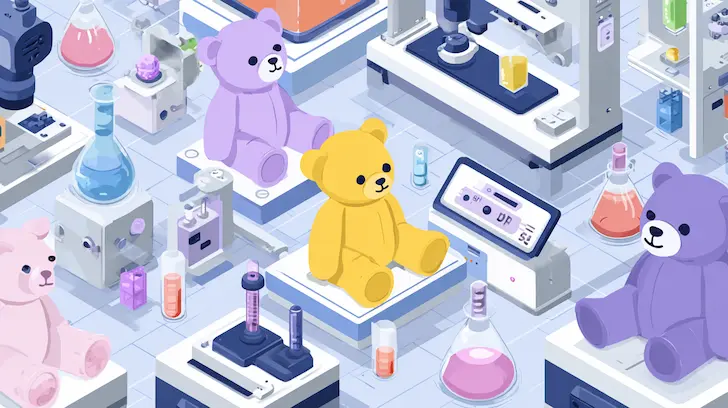 Testing licensed toys for EN71, ASTM F963, and CPSIA compliance