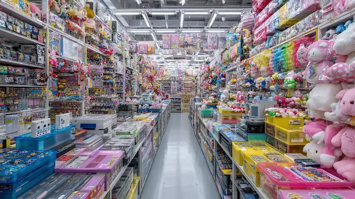 Shantou Chenghai for plastics, Dongguan for electronics, Yangzhou for plush