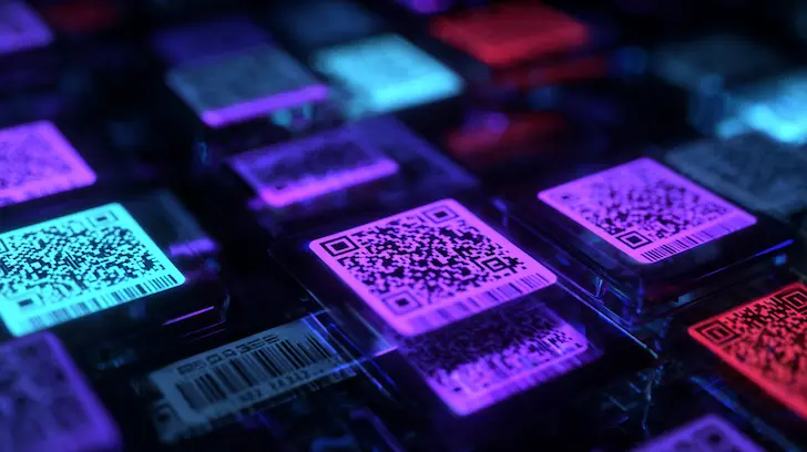 UV markings and QR code anti-counterfeit security on toys